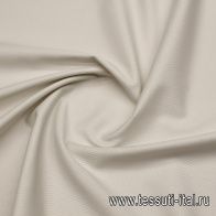 Хлопок костюмный (о) бело-серый - итальянские ткани Тессутидея арт. 01-7671