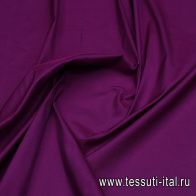 Шелк шантунг (о) темно-сиреневый - итальянские ткани Тессутидея арт. 10-3828