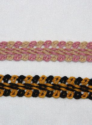 Тесьма шерсть ш-1,7см в ассортименте - в интернет-магазине тканей Тессутидея арт. 03-2288