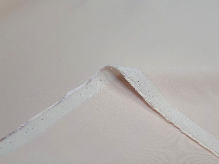 Плательная кади стрейч (о) светло-розовая - итальянские ткани Тессутидея арт. 04-1185