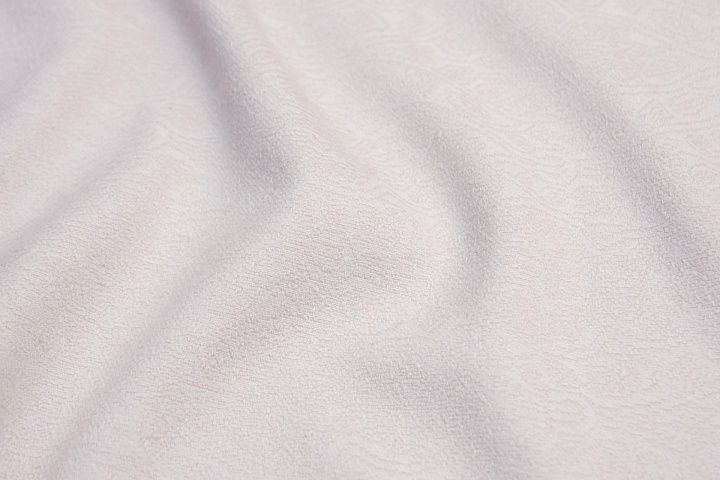 Пальтовая жаккард (о) светло-серо-бежевая - итальянские ткани Тессутидея арт. 09-1830