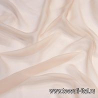 Шифон (о) светло-серо-розовый - итальянские ткани Тессутидея арт. 10-1163