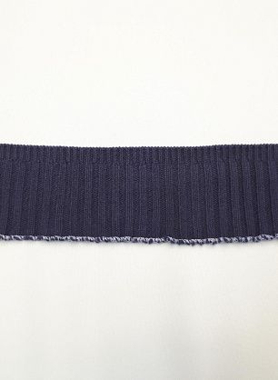 Подвяз (о) фиолетовый 11*75-80см  - итальянские ткани Тессутидея F-3783