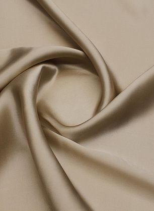 Шелк атлас (о) бело-бежевый - в интернет-магазине тканей Тессутидея арт. 10-4179