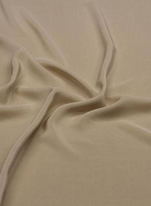 Крепдешин (о) светло-серо-бежевый - в интернет-магазине тканей Тессутидея арт. 10-3311