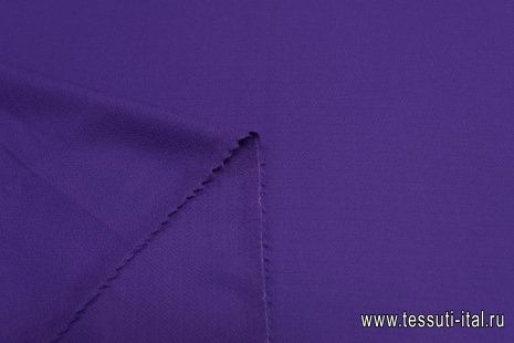 Костюмная фактурная (о) темно-сиреневая - итальянские ткани Тессутидея арт. 05-4193