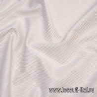 Сорочечная (н) серо-бело-красная полоска - итальянские ткани Тессутидея арт. 01-6413