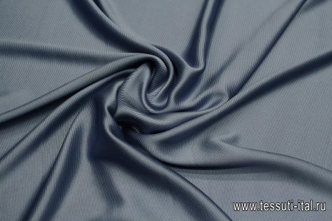Шелк фактурный (о) голубой - итальянские ткани Тессутидея арт. 10-3577