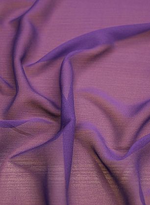 Шифон стрейч 40 г/м (о) темно-сиреневый  - в интернет-магазине тканей Тессутидея арт. 10-3150