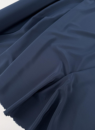 Крепдешин (о) темно-синий - в интернет-магазине тканей Тессутидея арт. 10-4915