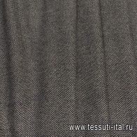 Костюмная твид (н) черно-молочная Kiton - итальянские ткани Тессутидея арт. 05-4093