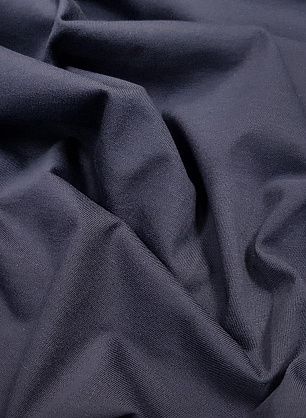 Трикотаж хлопок (о) темно-синий - в интернет-магазине тканей Тессутидея арт. 12-1035