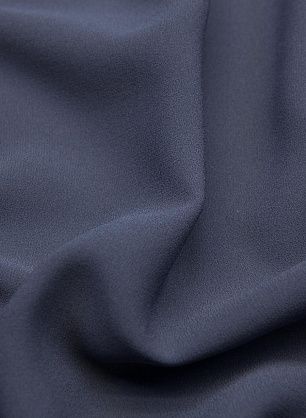 Крепжоржет (о) темно-серый - в интернет-магазине тканей Тессутидея арт. 02-7507