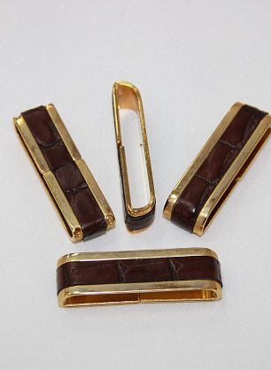 Декоративный элемент шлевка Roberto Cavalli - итальянские ткани Тессутидея F-2439