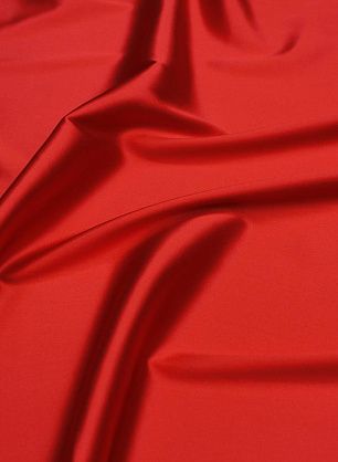 Шелк атлас стрейч (о) красный - в интернет-магазине тканей Тессутидея арт. 10-3298