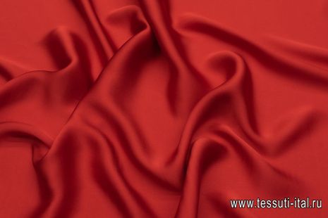 Шармюз (о) красно-оранжевый - итальянские ткани Тессутидея арт. 10-3017
