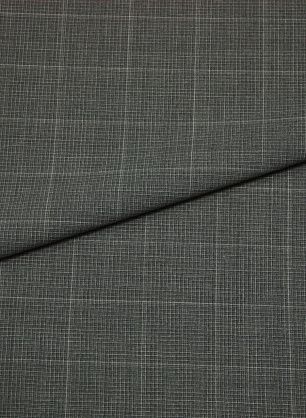 Костюмная (н) серая стилизованная клетка ш-155см - в интернет-магазине тканей Тессутидея арт. 05-2313