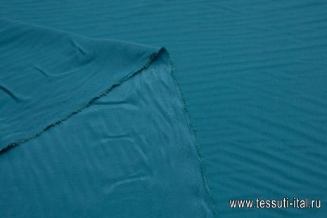 Маркизет (о) бирюзовый - итальянские ткани Тессутидея арт. 10-0822