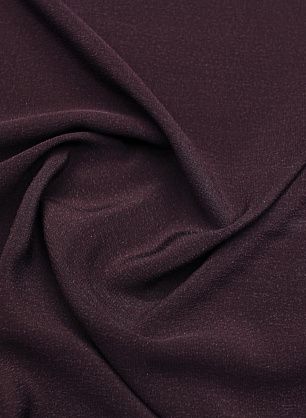 Шелк вареный (о) темно-баклажановый - в интернет-магазине тканей Тессутидея арт. 10-3982