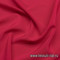 Крепдешин (о) брусничный - итальянские ткани Тессутидея арт. 10-2987