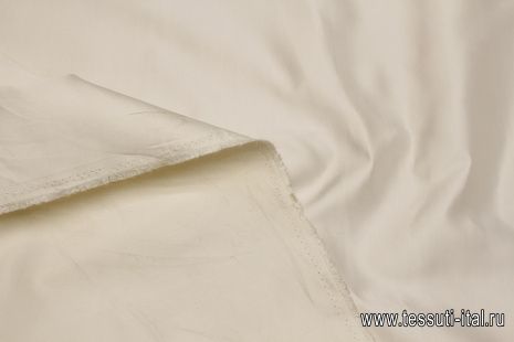 Плательная дюшес (о) айвори - итальянские ткани Тессутидея арт. 10-3637