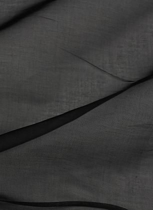 Органза (о) черная - в интернет-магазине тканей Тессутидея арт. 04-1733