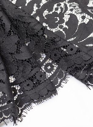 Кружево (о) черное - в интернет-магазине тканей Тессутидея арт. 01-5030
