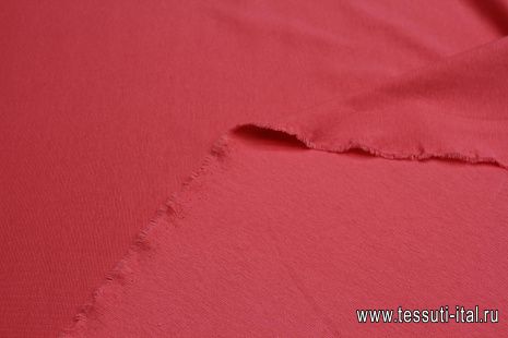 Трикотаж рибана (о) розовый - итальянские ткани Тессутидея арт. 12-1165