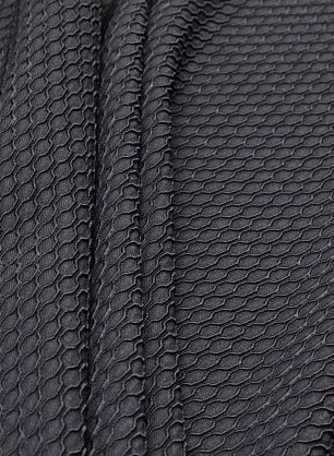 Плательная стрейч фактурная (о) черная - в интернет-магазине тканей Тессутидея арт. 03-5550