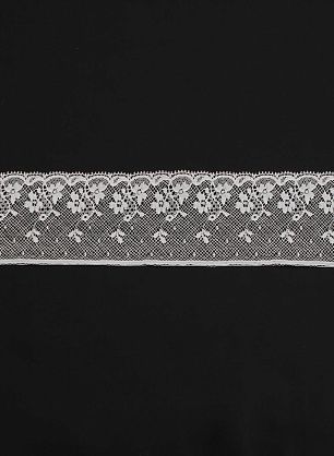 Кружево ш-5,5см белое - в интернет-магазине тканей Тессутидея арт. F-6342