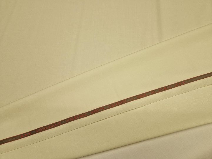 Костюмная стрейч дабл фейс 320 г/м (о) айвори - итальянские ткани Тессутидея арт. 05-4803