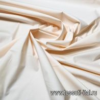 Сорочечная стрейч (о) топленое молоко - итальянские ткани Тессутидея арт. 01-3668