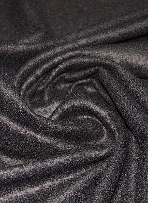 Пальтовая альпака double (о) черная - в интернет-магазине тканей Тессутидея арт. 09-1054