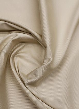 Плательная репс вискоза+ацетат стрейч (о) светло-бежевая - в интернет-магазине тканей Тессутидея арт. 03-7105