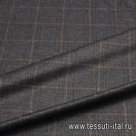Костюмная (н) сине-черно-коричневая клетка - итальянские ткани Тессутидея арт. 05-4595