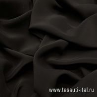 Крепдешин (о) темно-фиолетовый - итальянские ткани Тессутидея арт. 02-7548