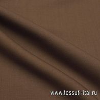 Костюмная шерсть (о) мокко - итальянские ткани Тессутидея арт. 05-5021