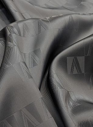 Подкладочная жаккардовая (о) темно-синяя - в интернет-магазине тканей Тессутидея арт. 08-1355