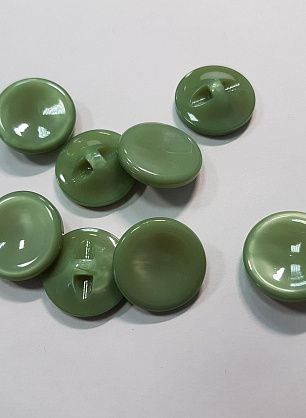 Пуговица пластик на ножке d-18мм светло-зеленая - в интернет-магазине тканей Тессутидея арт. F-5517