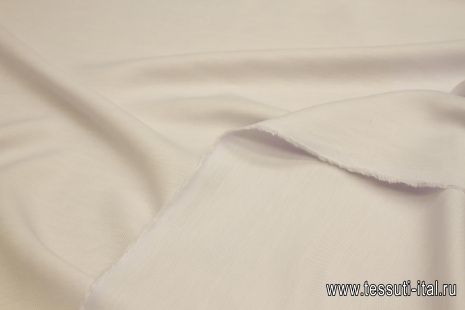 Лен (о) бело-сиреневый - итальянские ткани Тессутидея арт. 16-0869