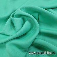 Лен с вискозой (о) салатовый - итальянские ткани Тессутидея арт. 16-0757