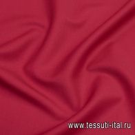 Костюмная стрейч (о) темно-красная Versace - итальянские ткани Тессутидея арт. 05-4118
