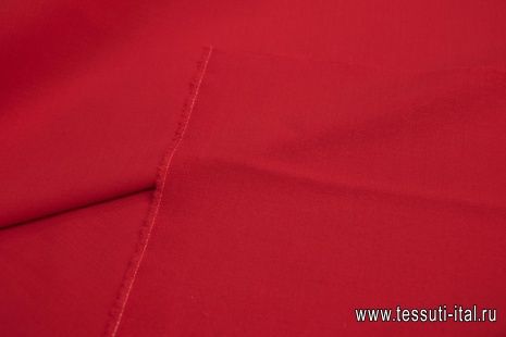 Костюмная (о) красная - итальянские ткани Тессутидея арт. 05-3697
