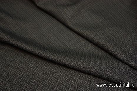 Костюмная стрейч (н) серо-сине-черная Piacenza - итальянские ткани Тессутидея арт. 05-2280