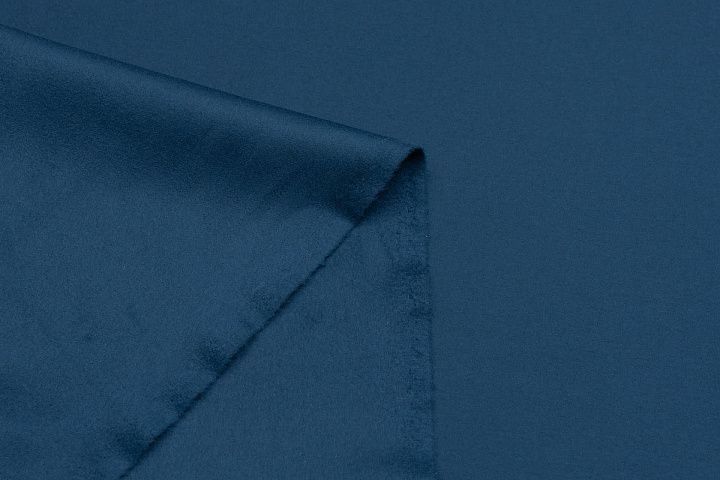 Пальтовая двухслойная (о) синяя - итальянские ткани Тессутидея арт. 09-1965