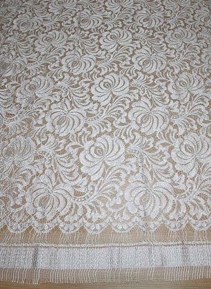 Кружево (о) айвори ш-105см  - в интернет-магазине тканей Тессутидея арт. 03-3137