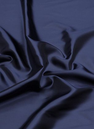 Подкладочная вискоза твил (о) синяя - в интернет-магазине тканей Тессутидея арт. 08-1396