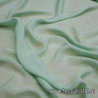 Шифон (о) светло-зеленый - итальянские ткани Тессутидея арт. 10-3107
