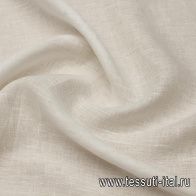 Лен (о) белый - итальянские ткани Тессутидея арт. 16-0947
