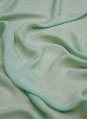 Шифон (о) светло-зеленый - в интернет-магазине тканей Тессутидея арт. 10-3107